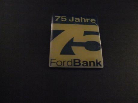 Ford Bank Ford Credit autofinanciering 75 jarig jubileum
